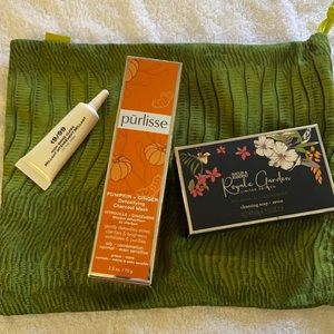 Skincare gift set with Ipsy bag